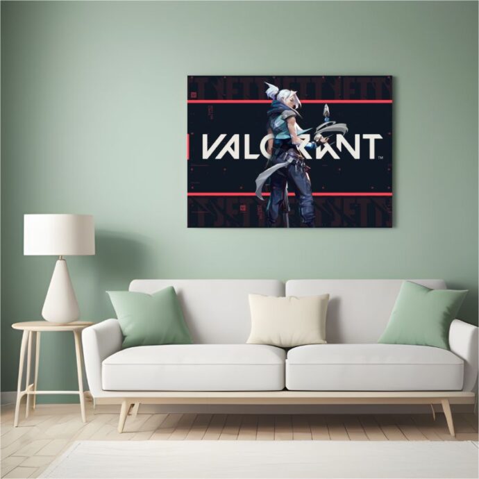 Tableau Décoratif Valorant – L’Art du FPS Stratégique