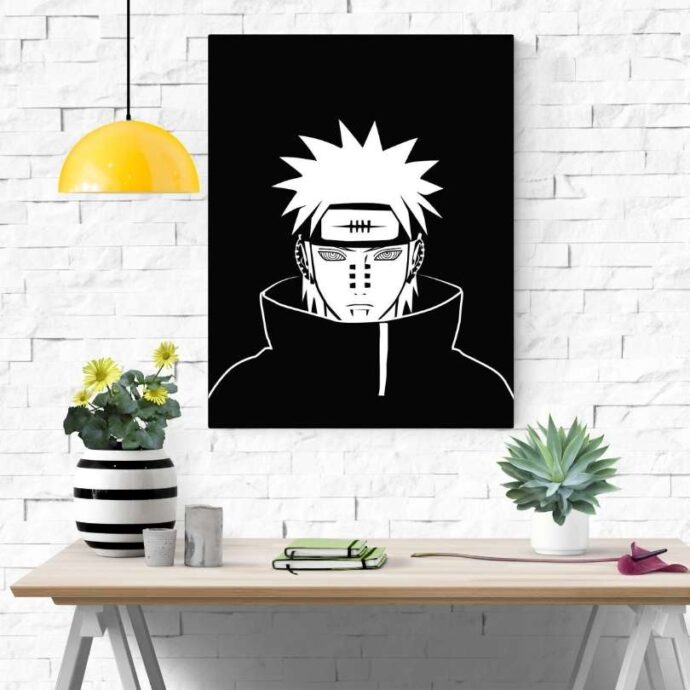 dessin naruto noir et blanc à imprimer